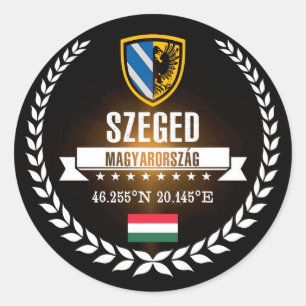 Adesivo Redondo Szeged
