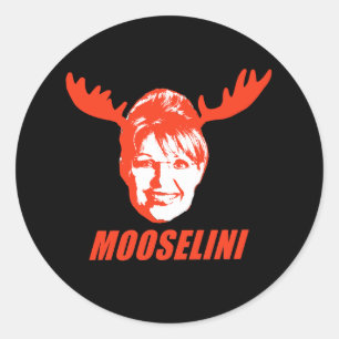 Adesivo Redondo T-shirt e presentes de Mooselini