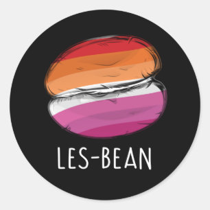 Adesivo Redondo T-Shirt LES-BEAN