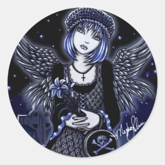 Adesivo Redondo "Tabitha" Stickers Guardian Angel