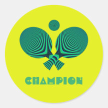 Tabletennis campeão do estilo retrô amarelo da tei