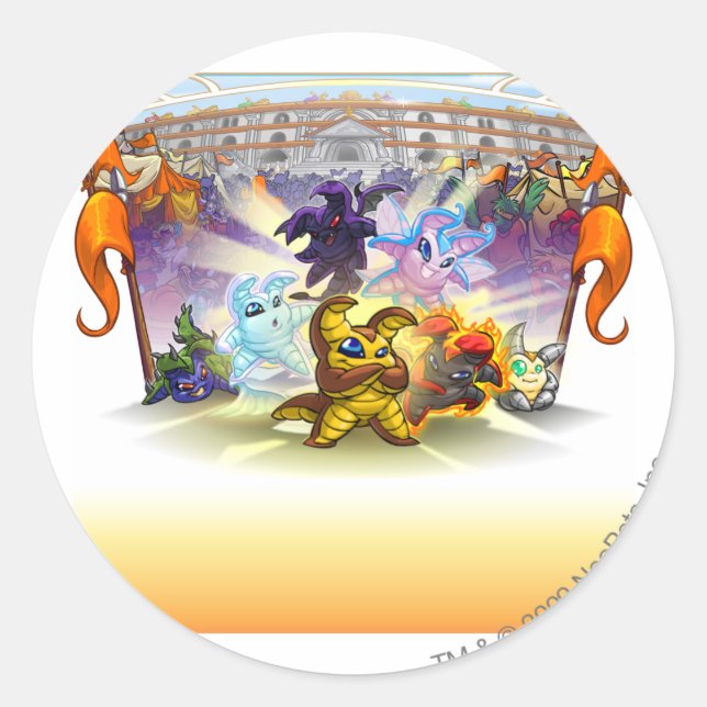 Adesivo Redondo Taça Altador 2010 (Frente)