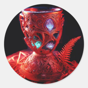 Adesivo Redondo Taça Lycurgus