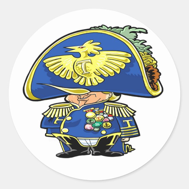 Adesivo Redondo Tacoleon Tinyhand (Frente)