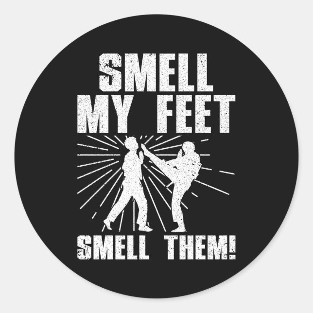 Adesivo Redondo Taekwondo Para Taekwondo (Frente)