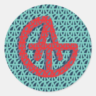 Adesivo Redondo tag_logo_padrão_9 - Personalizado