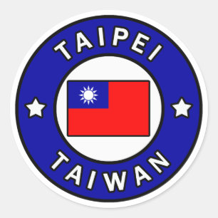 Adesivo Redondo Taipei Taiwan