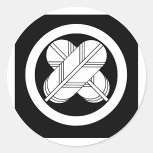 Adesivo Redondo Taka do chigai de Maru, Japão