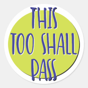 Adesivo Redondo Também Este Slogan De Recuperação Deve Ser Aprovad