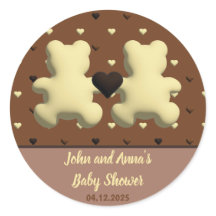 Tampas de Chá de fraldas de urso de chocolate
