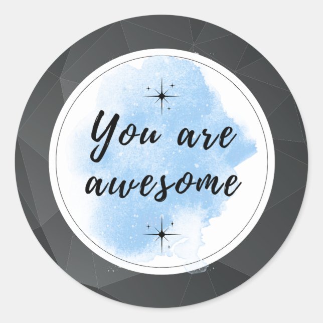 Adesivo Redondo Tampas incríveis (Frente)