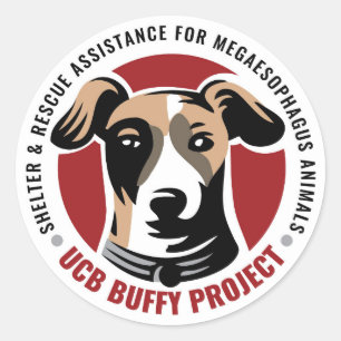 Adesivo Redondo Tampões do projeto de Buffy UCB