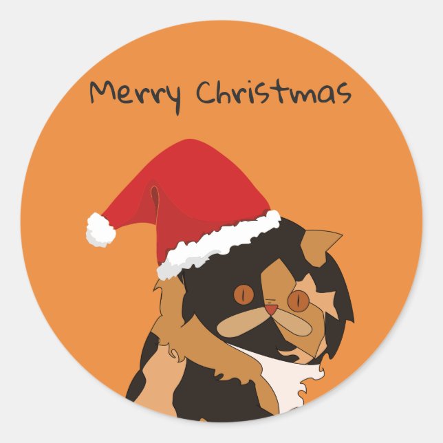 Adesivo Redondo Tangie Sticker (Frente)