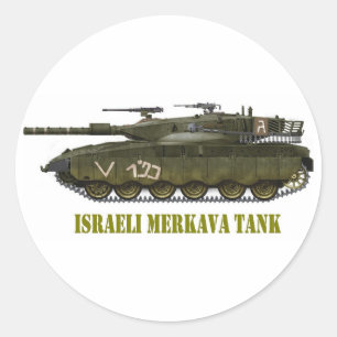 ADESIVO REDONDO TANTO ISRAELI MERKAVA