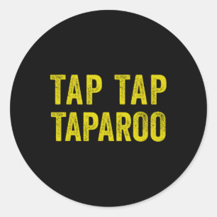Adesivo Redondo Tap Taparoo Motivacional Hockey Diversão Homens Mu