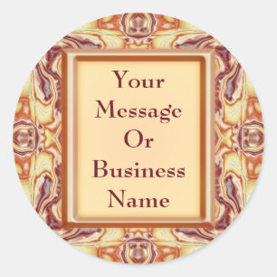 Adesivo Redondo Tapeçaria Real