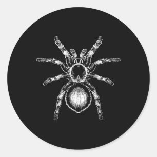Adesivo Redondo Tarantula Huge Spider Phobia Halloween Costume Ara