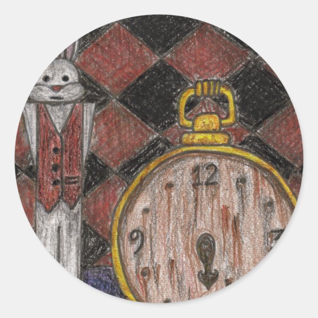 Adesivo Redondo Tarde. Tarde. Tarde. (Frente)