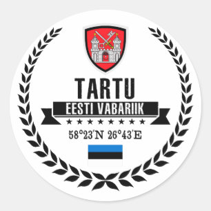 Adesivo Redondo Tartu