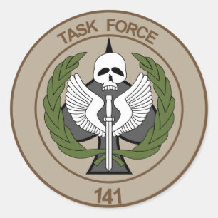 ADESIVO REDONDO TASK FORCE 141