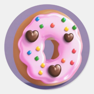 Adesivo Redondo Tastia Doughnut