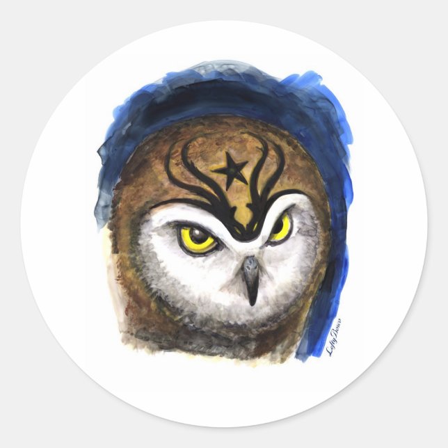 Adesivo Redondo Tatto Who (Frente)