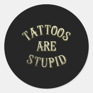 Adesivo Redondo Tatuador Engraçado Tatuador Tatuador Presente Tatu