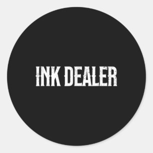 Adesivo Redondo Tatuagem Engraçada Tatuada Mamã Tatto