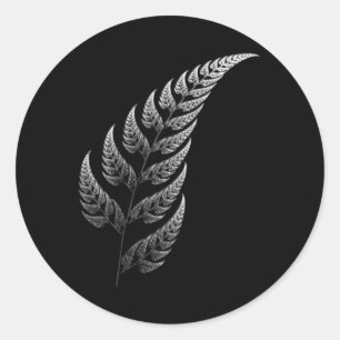 Adesivo Redondo Tatuagem Tribal Maori Tradicional. Nova Zelândia. 