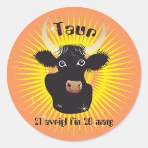 Adesivo Redondo Taur 21 20 Tatgader avrigl fin matg
