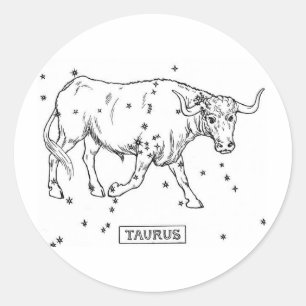 Adesivo Redondo Taurus