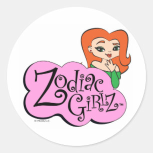 Adesivo Redondo Taurus Stickers