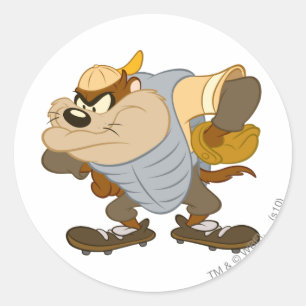 Adesivo Redondo TAZ™ no Monte 2 do Catcher