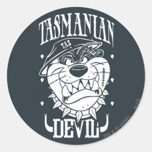 Adesivo Redondo TAZ™ - Rebelde