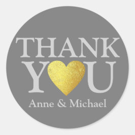 Adesivo Redondo te amo e te obrigado. favores de casamento