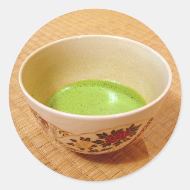 Adesivo Redondo Tea Bowl Sticker (Frente)