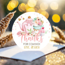 Tea Party para Dois Aniversário de Criação Floral 