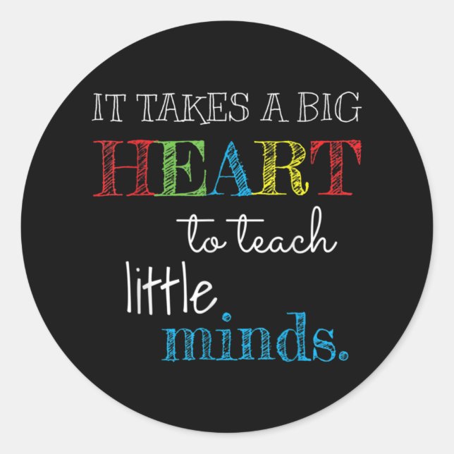 Adesivo Redondo Teacher- Teacher Appreciation- Teacher (Frente)