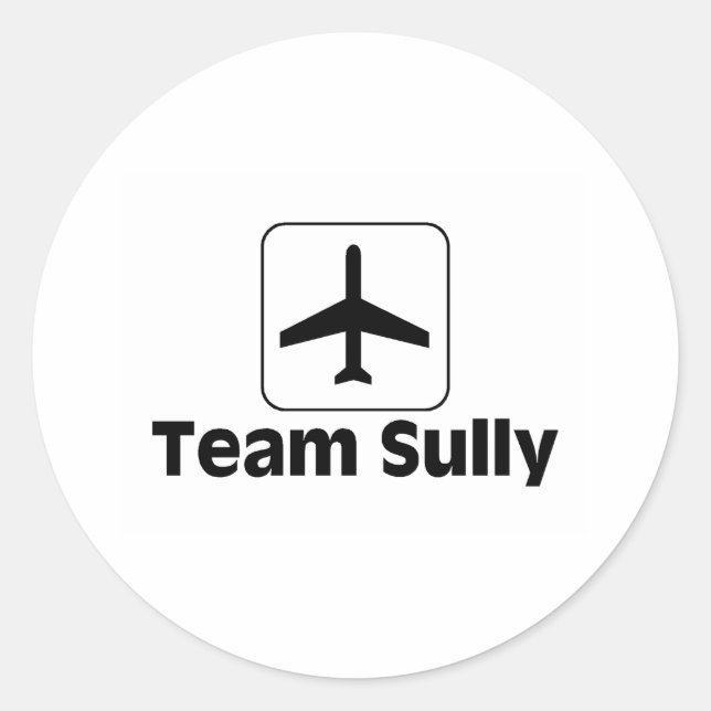 Adesivo Redondo Team Sully (Frente)