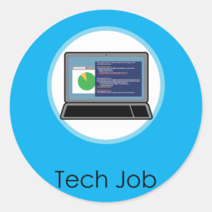 Adesivo Redondo Tech Job Doljabi Doljanchi Dol aniversário coreano