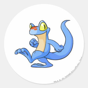 Adesivo Redondo Techo Blue