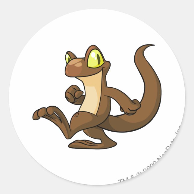 Adesivo Redondo Techo Brown (Frente)