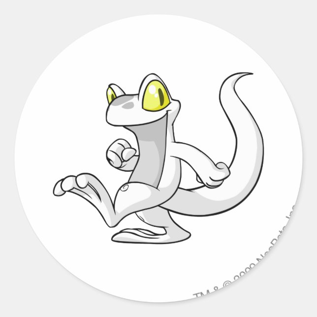 Adesivo Redondo Techo White (Frente)