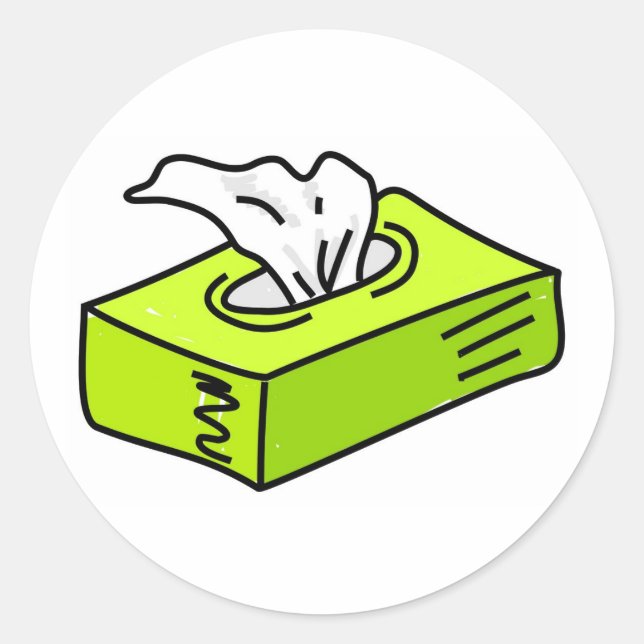 Adesivo Redondo Tecidos (Frente)