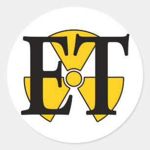 Adesivo Redondo Técnico de Eletrônicos ET