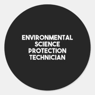 Adesivo Redondo Técnico de Proteção Ambiental