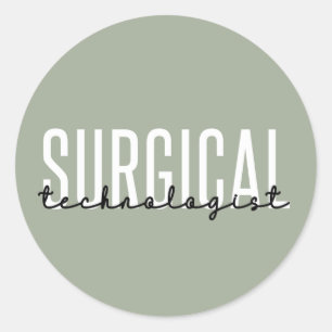 Adesivo Redondo Tecnologia cirúrgica Med Surg Tech Cirurgia
