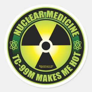 Adesivo Redondo Tecnologia do MED de Nuc