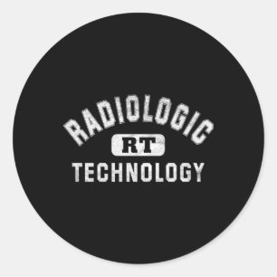 Adesivo Redondo Tecnologia Radiológica Rt Rad Tech