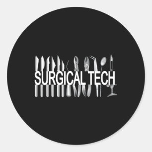 Adesivo Redondo Tecnologia Surgical Instruts Surgical Escrub